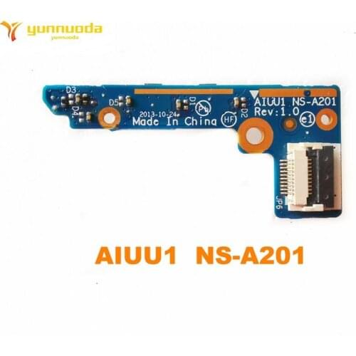 Original for lenovo Yoga 2 11 Series led power switch button board AIUU1 NS-A201 tested good free shipping