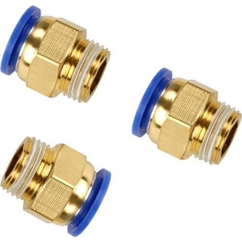 Pneumatic Joint Quick Plug Blue Connector PC4/6/8-M5/01/02/03/04