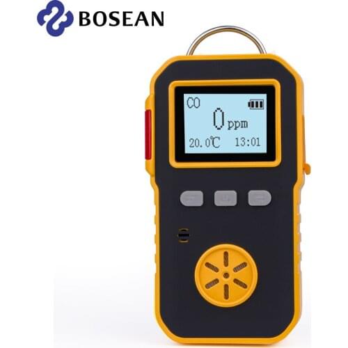 Bosean Industry Portable carbon monoxide detector gas analyzer CO Meter monitor measuring 0-1000PPM Sound and Light Vibration