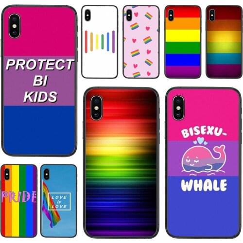Mobile Phone Shell Design Gay Lesbian Lgbt Rainbow Flag Pride Art Sale On For Xiaomi Redmi 9 8 7 K40 9A 9C Pro Plus Nfc K30 K20