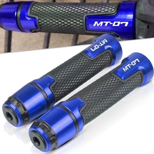 Motorcycle handlebar handles grips ends FOR Yamaha MT-07 FZ-07 FZ07 MT07 MT 07 2014 2015 2016 2017 2018 2019 Moto handle grips