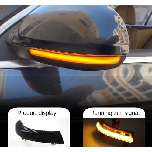 Dynamic Turn Signal LED Rearview Mirror Indicator Blinker Repeater Light For Volkswagen VW GOLF 5 Jetta MK5 Passat B5.5 B6 EOS