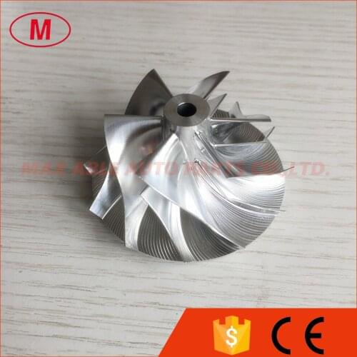 T25 38.10/53.97mm 11+0 blades 446335-0009 turbo Billet/milling/aluminum 2618 compressor wheel for 452055-0004/8/452058-0001