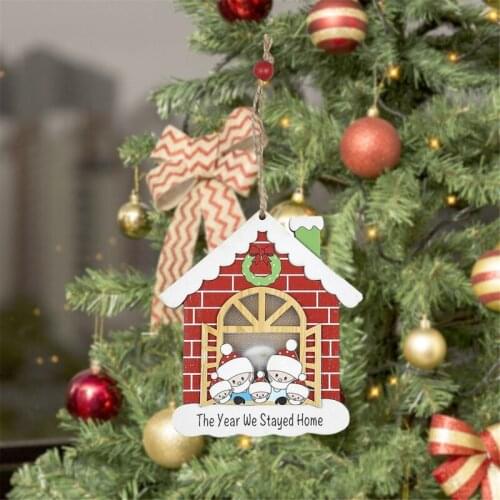 TTLIFE Christmas Hanging Ornament For Tree Walnut Soldier Wood Pendant with LED Light tree Decoration Pendant Decoration Lamp