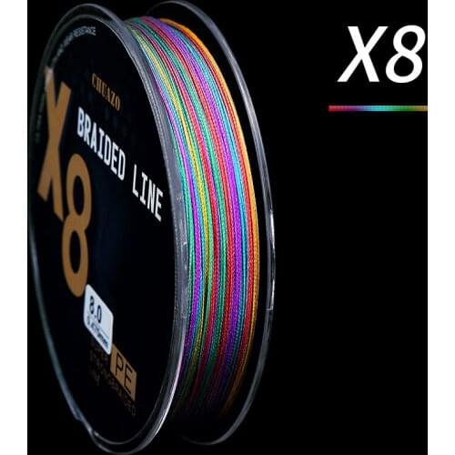 X8 Shares 1000M PE Fishing Line Japanese Durable Monofilament Rock Sea Fishing Line Super Strong Daiwa Carp Match Fishing