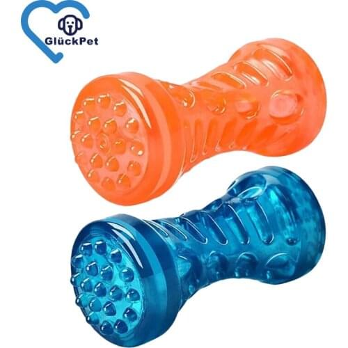 Dog Chew Toys for Aggressive Chewers, Durable Dog Bone Toys for Boredom, Pet Toothbrush Chew Toy is Best Teeth Cleaning Massage