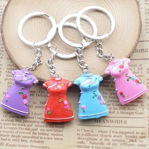 1PCS Cute Mini Simulation Food Key Chain Resin Cake Keychain Gift Pendant Accessories Keyring Jewelry YS-261