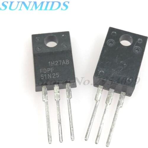 50PCS FDPF51N25 51N25
