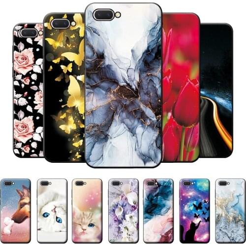 Case For OPPO A5 Case For OPPO A5 AX5 A3S Realme C1 Fashion Back Cover Case For OPPO AX5 A3S Bumper Soft TPU Silicone Cover