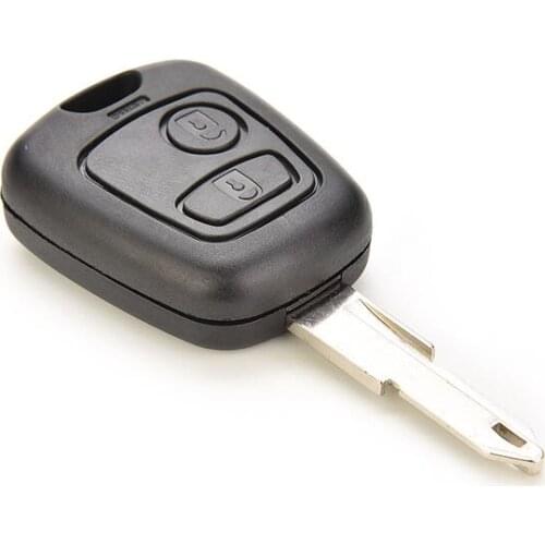 For PEUGEOT 106 206 306 405 2 CTS87 2 Buttons Uncut Remote Blank Key Shell Case Cover