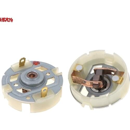 2pcs Rs550 Motor Motor With Copper Brush Charging Drill Electric Screwdriver Brush Holder NEW
