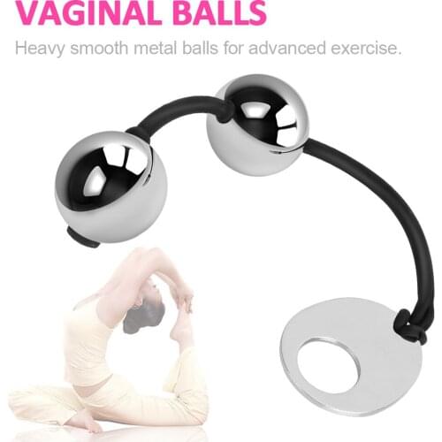 Erotic Weighted Vaginal Balls Anal Beads Metal Ben Wa Balls Chinese Geisha Kegel Exerciser Adult Products Sex Toys for Woman