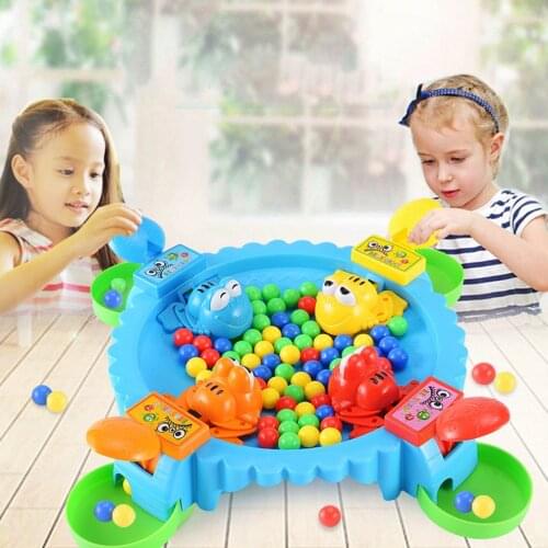 Eat Ball Frog Board Game Multiplayer Competitive Race Interactive Toy Play with Friends Educational Stickers Gift For Kids