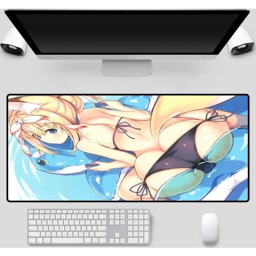 XGZ Animated Mouse Pad Sexy Beauty Butt Pattern Mouse Pad Rubber Non-slip Computer Notebook Gaming Accessories Mousepad Desk Mat