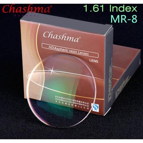 1.61 Index Prescription Lenses MR-8 Resin Aspheric Glasses Lenses for Myopia/Hyperopia/Presbyopia Eyeglasses Lens With Coating