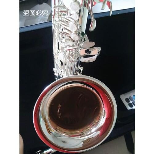 New Custom Japan Brand High-Quality Silver Tenor saxophone YAS-875EX sax Bb Flat music instrument With case professional level