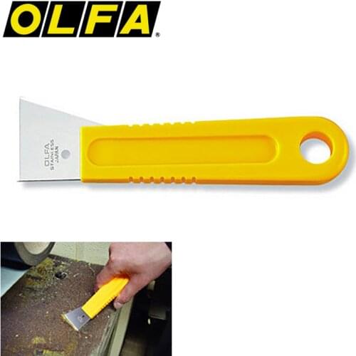 Olfa SCR-M Multi-Purpose Disposible Scraper Paint Sharp Edged Tool Stainless Steel Wall Scraper,Glass Range Hood Cleaning Tool