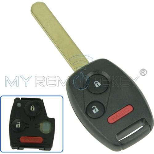 Remote Head Key OUCG8D-380H-A5 2 Button with Panic 313.8Mhz for Honda Ridgeline Odyssey Fit Remtekey