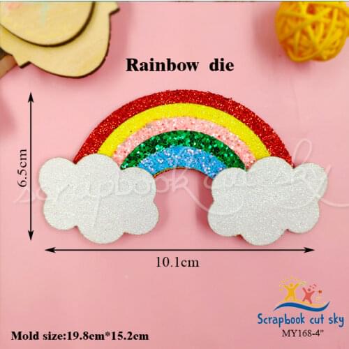 Rainbow Bridge wooden die cutting is compatible with most machines