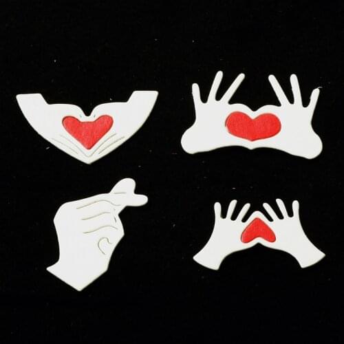 KSCRAFT Gesture Metal Cutting Dies Stencils for DIY Scrapbooking/photo album Decorative Embossing DIY Paper Cards