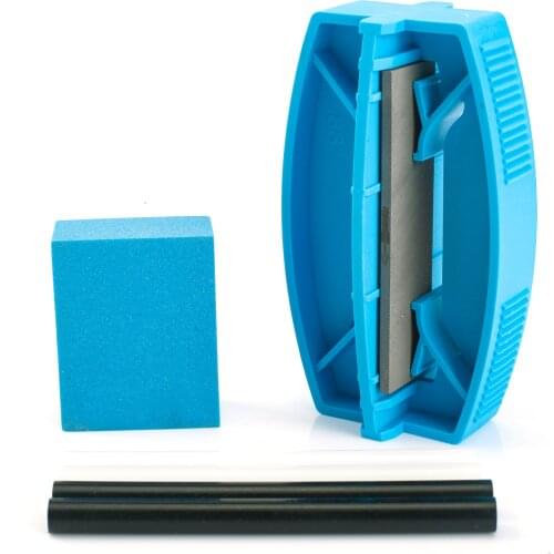 XCMAN Complete Ski Snowbaord Edge Care Tuner Kit Side Ski Angle Tool+Gummi Stone+PTEX Base Repair Candle