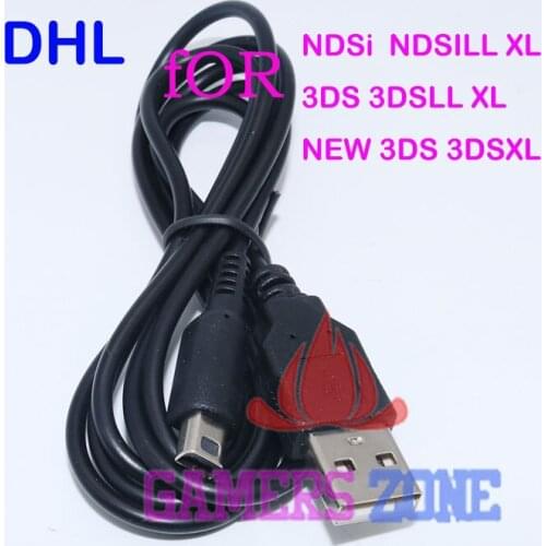 1000pcs Sync Charge Charing USB Power Cable Cord Charger for Nintendo 3DS DSi NDSI XL
