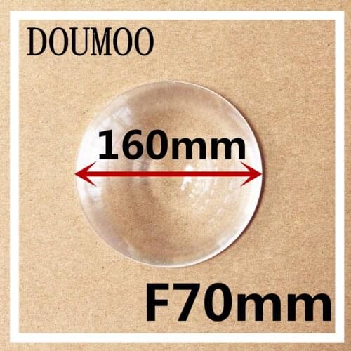 Support dropshipping 5 pcs / lot Round Diameter 160 mm short Focal length 70 mm Fresnel Lens short focal length DIY circle lens