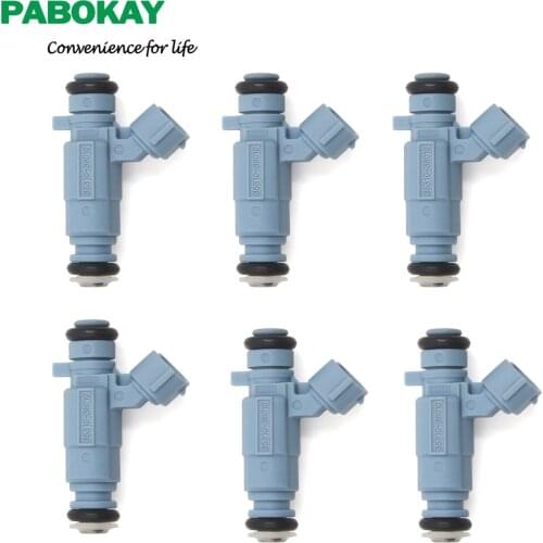 6 pieces x Flow Matched Fuel Injector Set for Hyundai-Kia 2.4 3.5 35310-38010 3531038010