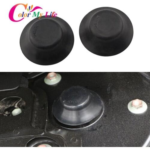 Color My Life 2Pcs/Set Front Shock Absorber Dust Shock Front Rust Cover for Mitsubishi ASX Outlander Lancer Car Accessories