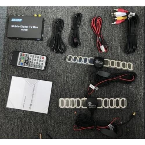 Car Monitor HD-DVB-T2 HD-DVB-T box HD-DVB-T2(H.265) ISDB-T TV BOX Only Fits for our Ossuret brand GPS Navigation stereo