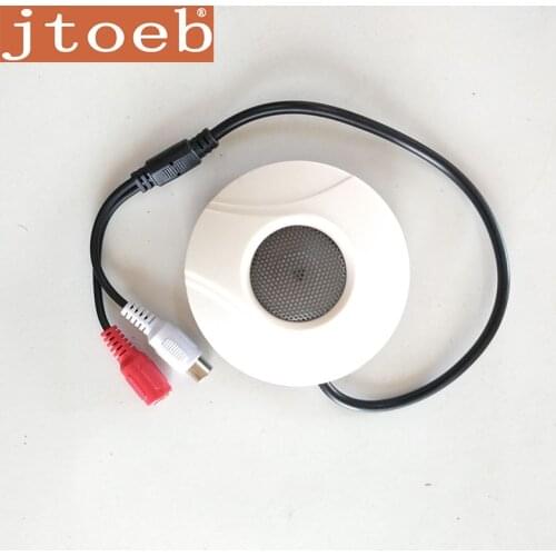 DS-3F2030 audio CCTV pickup for camera security microphone RCA audio output black and white high sensitivity