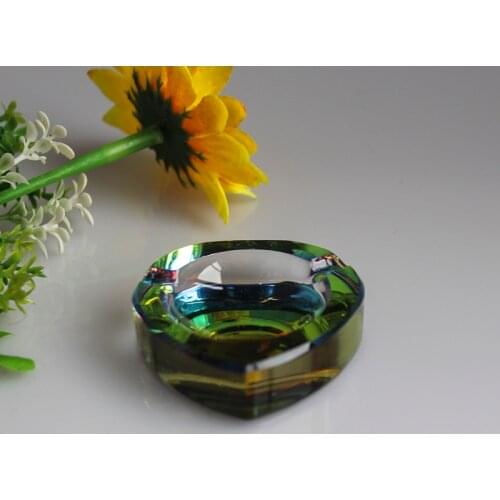 2019 High-end Boutique Crystal Ashtray Fashion Creative Personality Gift Birthday Gift Living Room Continental Ashtray