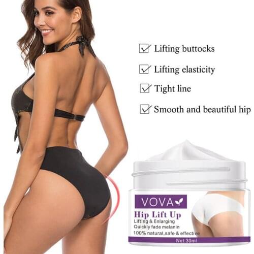 VOVA 30ml Buttock Enlargement Best Effective Natural Herb Essence Hip Lift Up Lifting Big Ass Plump Butt Enhancer Massage Cream