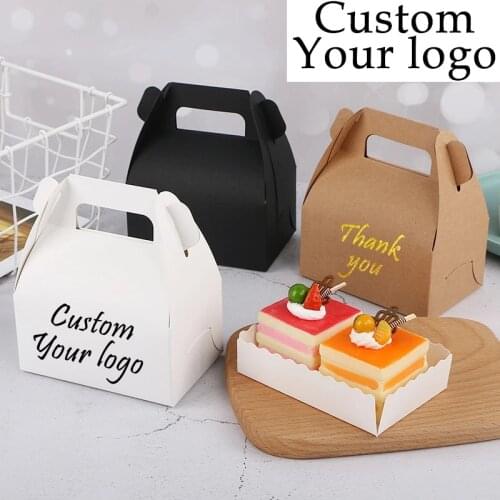 Custom Boxes and Customized LOGO Text Wedding Box Design Your Own Bag Personalized Happy Birthday Party Thank You Print Bronzing