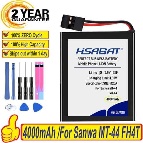 Top Brand 100% New 4000mAh 1S 5C HV LiPo Battery for Sanwa MT-44 FH4T Remote Controller Batteries + free tools