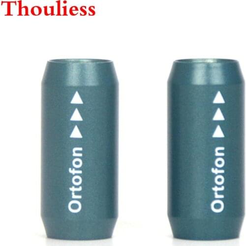 Thouliess 4pcs HIFI CMC Audio Panel Mount Gold Plated RCA Female Socket plug Jack Audio Amplifier Chassis Phono Connector