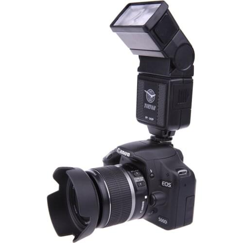 YinYan BY-24ZP Universal Hot Shoe Flash Speedlite for canon 5D4 6D 5D3 For nikon D850 D750 For Olympus For Pentax For Fujifilm