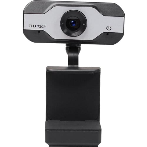 720P HD Webcam with Built-in Microphone MIC Plug n Play Widescreen Video 360 Degree USB Web Camera for Laptop PC Computer