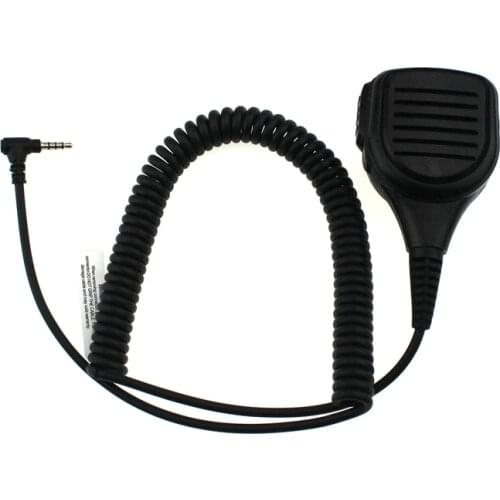 Rainproof Shoulder Speaker Walkie Talkie Mic Microphone 1 Pin for Yaesu Vertex VX-1R/2R/3R/5R/VX168/VX160/FT60R Two Way Radio