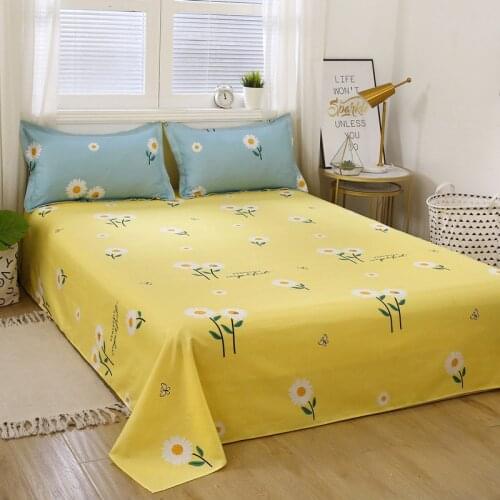 1 pcs printed 100% polyester fitted bed sheet, four corner mattress cover with elastic band, bed sheet (excluding pillow case)