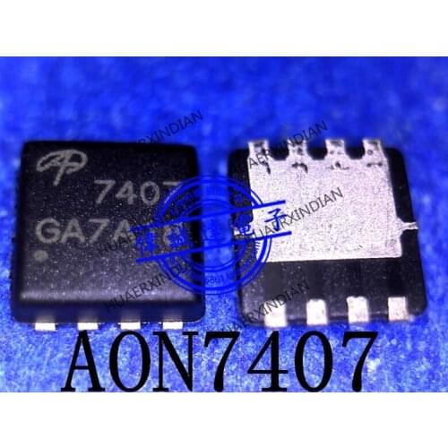 1Pieces New Original AON7407 AO7407 Type 7407 QFN8 In Stock Real Picture