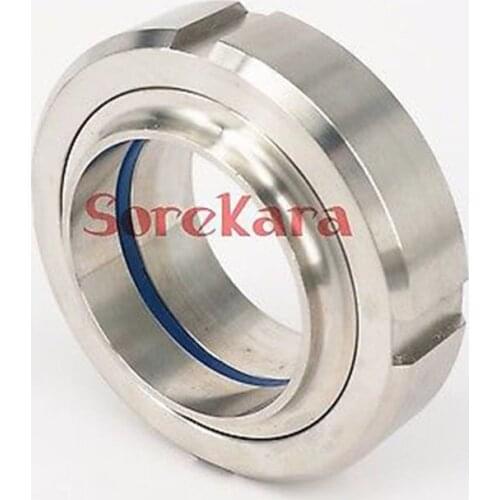 19mm SS304 Stainless Steel Sanitary T Thead Weld On Socket Union Set Pipe Fitting For Food Industries