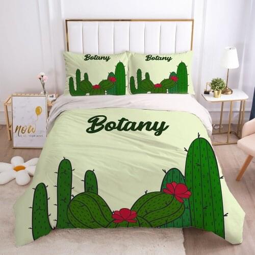 2/3pcs Duvet cover set pillow case Bedding set Queen King Euro Bed linens 220x240 140x200 240x260 Bed set Eastey nordic Botany