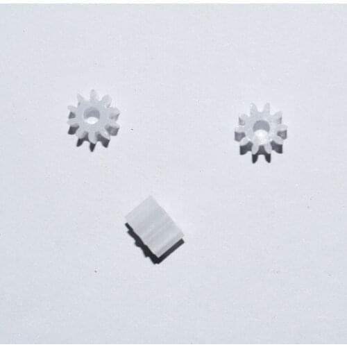 30pcs 10teeth 2mmhole thin plastic gear motor gear rc car robot toy accessories technology model parts baby toys 102AB