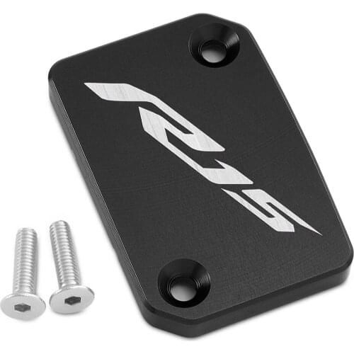 Motorcycle CNC Aluminum Rear Brake Fluid Reservoir Cap Cover For Yamaha YZF R15 V3 2017-2020