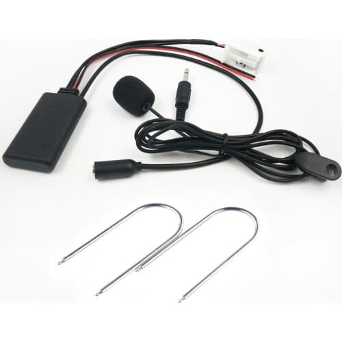 Biurlink 150CM RD4 Radio Bluetooth 3.5MM AUX Adapter AUX Media Audio Microphone Handsfree Adapter for Peugeot C2 C4 307 308