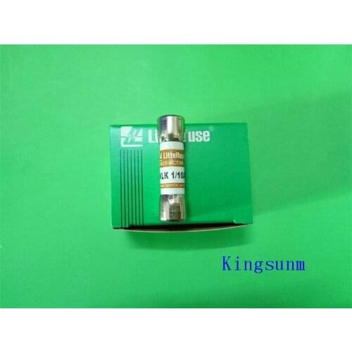 Free shipping 10pcs KLK 1/10 fast fuse ceramic Littelfuse 10X38 100mA genuine