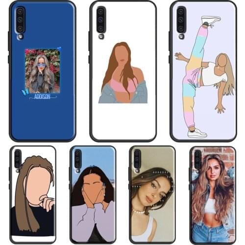Addison Rae For Samsung A12 A32 A42 A52 A72 A71 A51 A41 A31 A11 A70 A50 A40 A10 A02 A21S Phone Cover