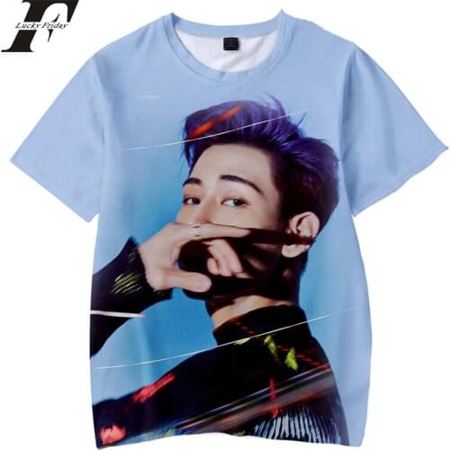 KPOP 2019 GOT7 Jackson 3D print Childrens wear Boy/girl kids Casual t shirt Short Sleeve Clothes new