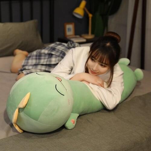 Detachable and washable bed for lazy people to sleep with you on your side super soft plush pillow doll long pillow Girl Doll